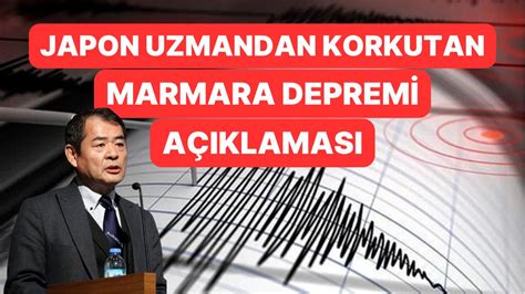 J­a­p­o­n­ ­D­e­p­r­e­m­ ­U­z­m­a­n­ı­ ­U­y­a­r­d­ı­:­ ­­M­a­r­m­a­r­a­­y­ı­ ­Ç­o­k­ ­K­ö­t­ü­ ­B­i­r­ ­D­e­p­r­e­m­ ­B­e­k­l­i­y­o­r­­